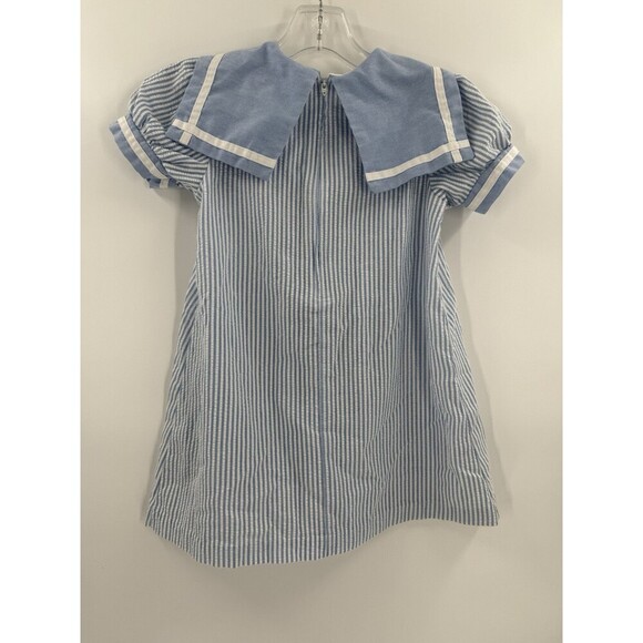 VINTAGE LITTLE BITTY SAILOR DRESS USA MADE SIZE 6 EXCELLENT CONDITION - Picture 2 of 10